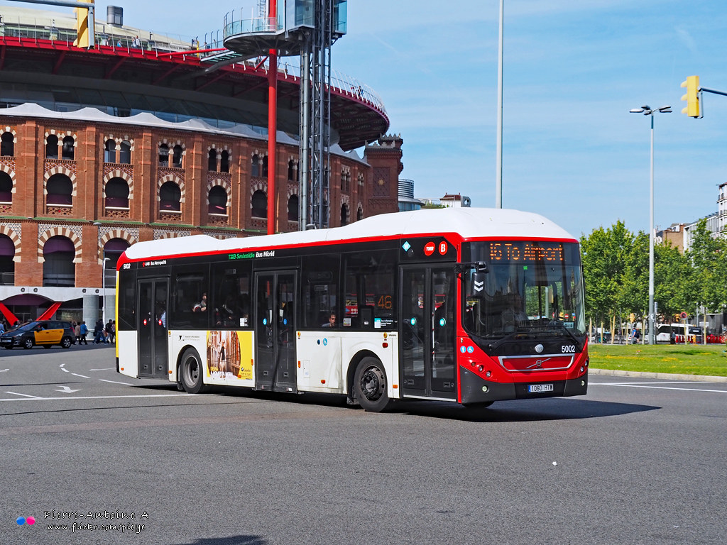 Volvo 7900 TMB 5002 Bus 7900 hybride Mise en service