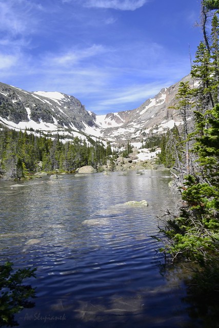 One of the lake in Rocky Mountain National Park