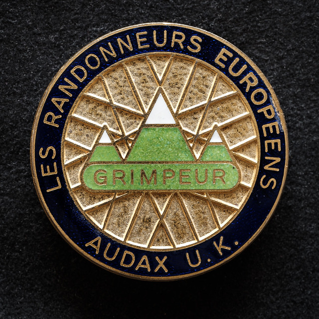 Souvenir from 1997 Exmoor Grimpeur Randonée (Randonneurs Européens Grimpeur)