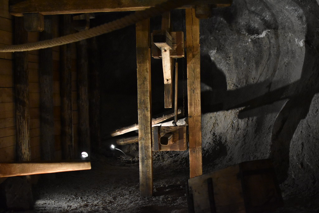 Mining Equipment in the Chamber