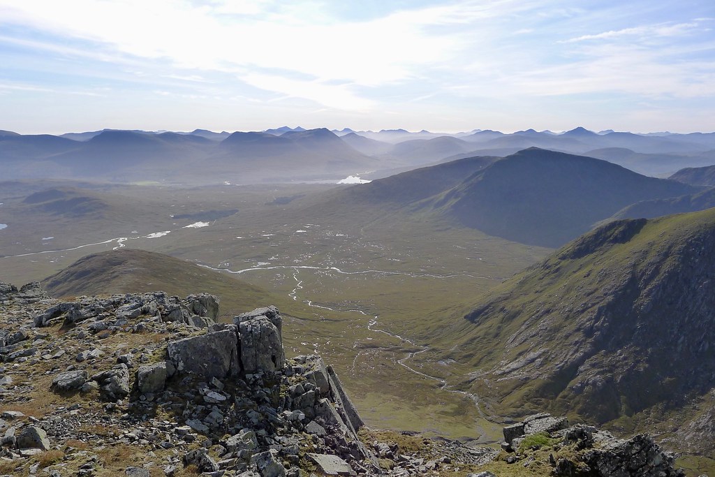 Southern Highlands from Meall a' Bhuiridh