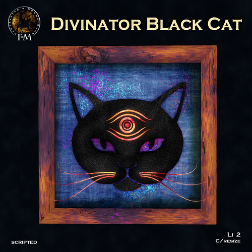 F&M * Divinator Black Cat - HUNT GIFT
