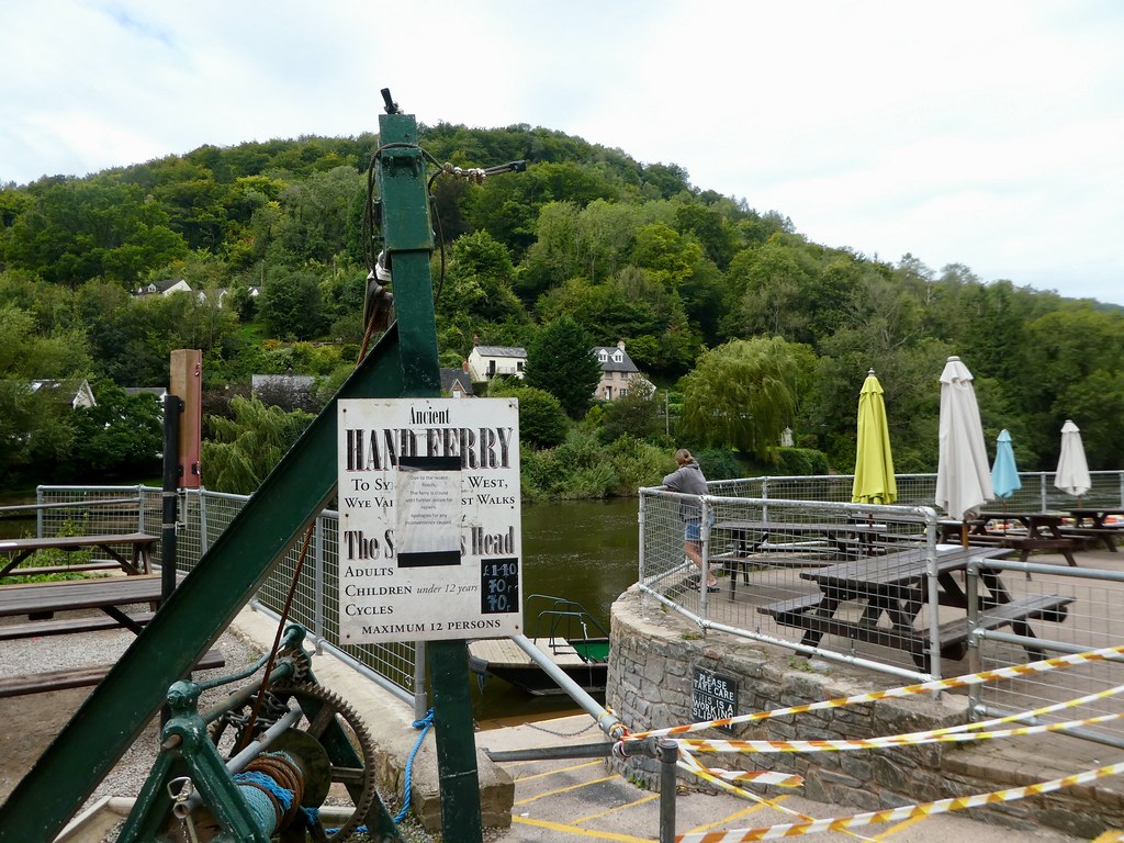 The rope ferry, Symonds Yat