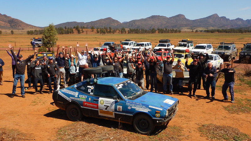 Corolla Caperites celebrate another event in SA's Flinders Ranges