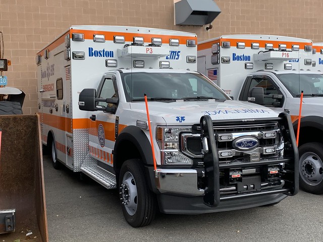 Boston EMS Ford F-450 Super Duty  Ambulance