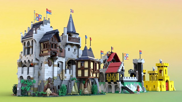 Castle of Lord Afol & the Castles of Old
