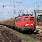 DB Schenker 140 681-8 Güterzug, Bremen Hbf