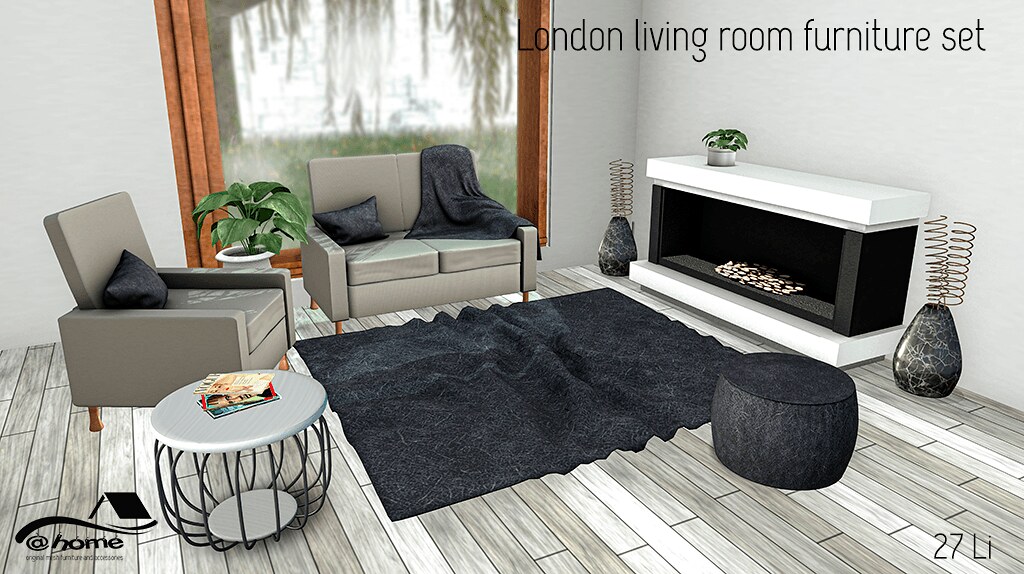 @home: London living room furniture set