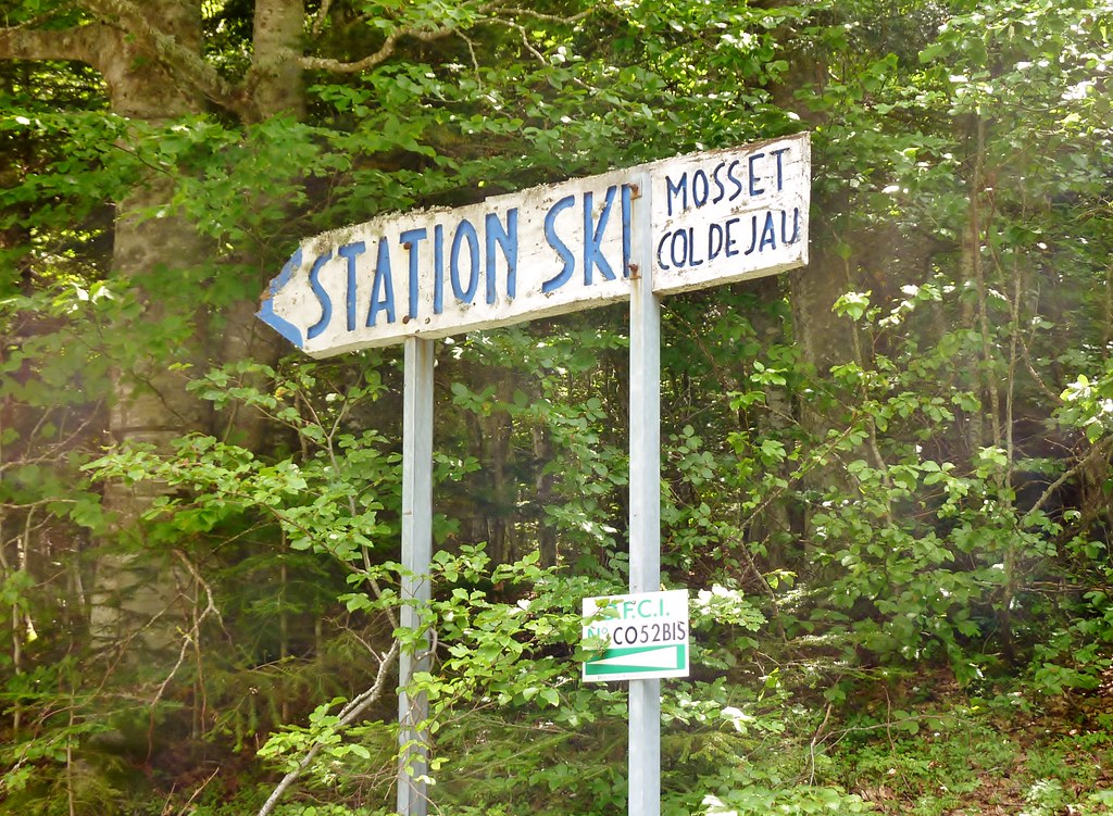 Vestiges de la station de ski la plus petite du monde, Mosset