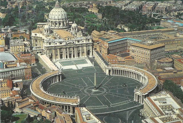 1994 St. Peter's Square Postcard