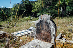 Richard Reid Newman Grave at Duppy Church, Mile Gully Jamaica