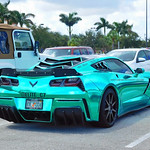 Wrapped C7 Vette