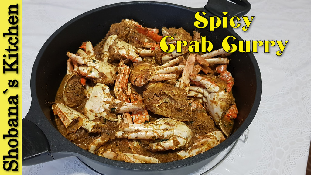 Spicy Crab Curry Sri Lankan Style / Nandu Kulambu / Shobanas Kitchen