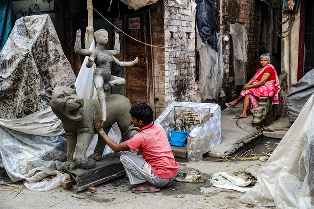 Kumartuli idol makers