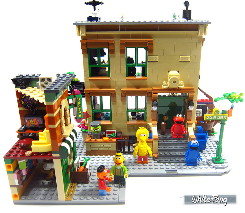 Brand New Lego Ideas STICKER SHEET ONLY for Lego Set 21324 123 Sesame Street 