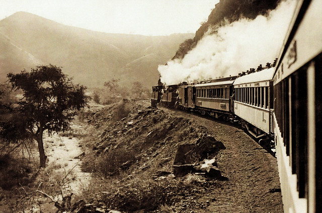 Africa Railways - Caminho de Ferro de Benguela (Benguela Railway) - CFB passenger train