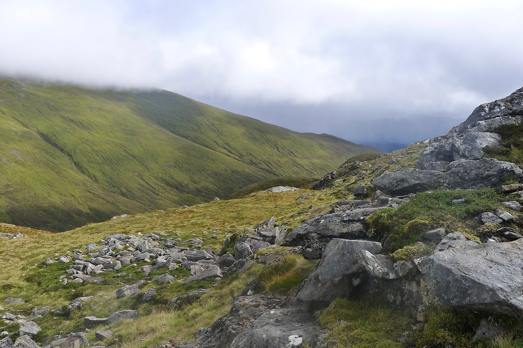 Descent of Beinn Teallach