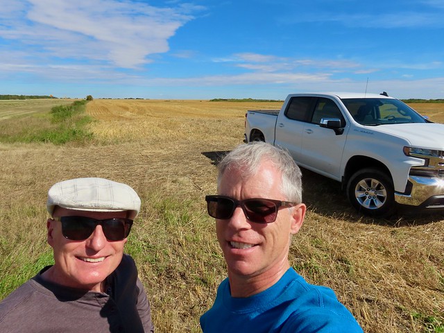 Images of the prairie harvest - Two 