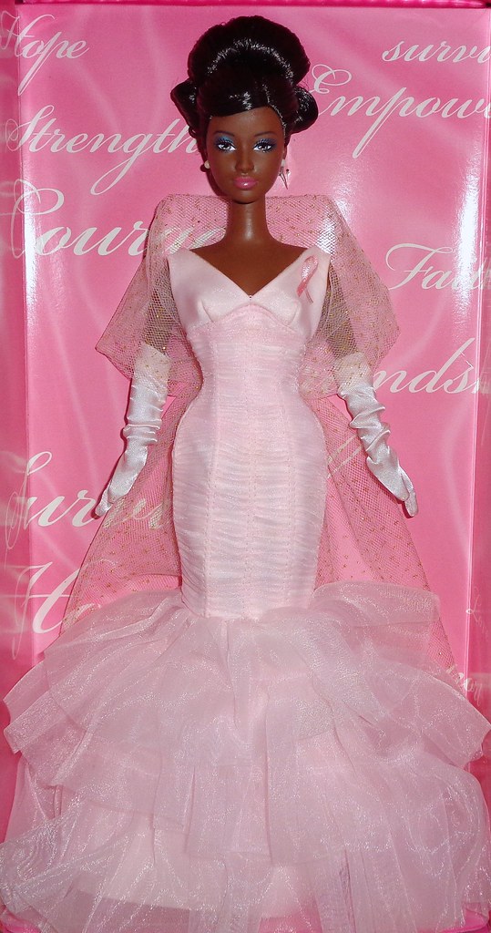 2006 Pink Ribbon Barbie (African American) (2)