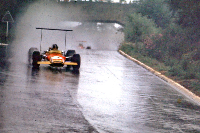 Lap One - Graham Hill Leads
