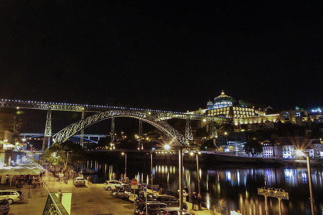 Porto at night (Portugal)