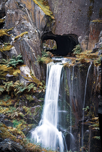 waterfall dinorwic dinorwig slatequarry snowdonia northwales gwynedd