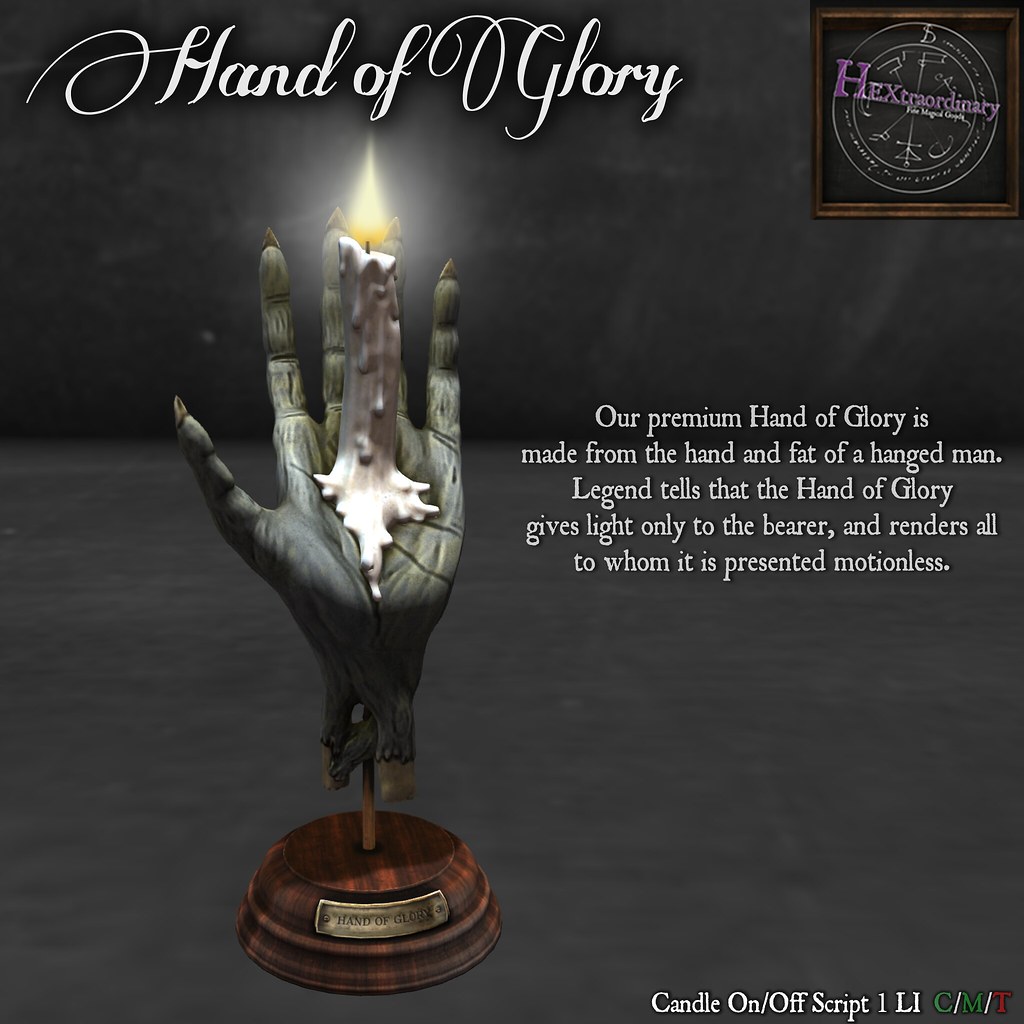 HEXtraordinary – Hand of Glory – Wanderlust Weekend, 50L