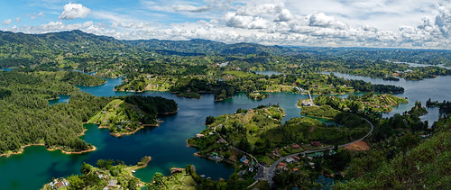 colombia peñón guatapé antioquia nature beauty lake kolumbien naturwunder landscape landschaft paysage