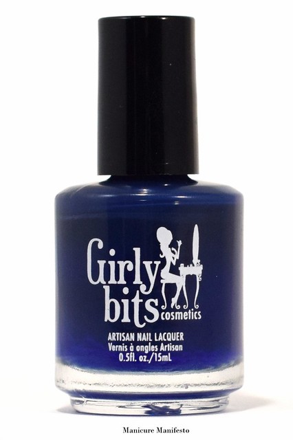 Girly Bits Cosmetics Blue Christmas Review