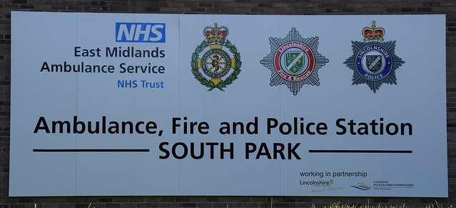 Lincolnshire - Lincoln South - Ambulance, Fire & Police Station (South Park)