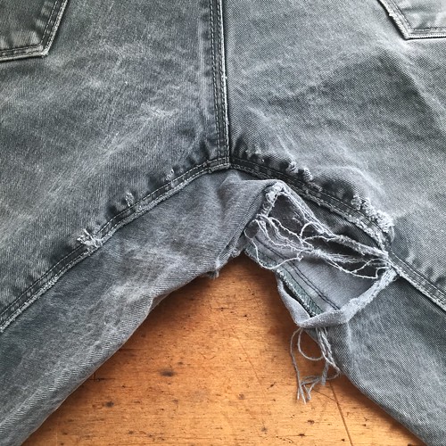 Extensive Repair of Work Pants