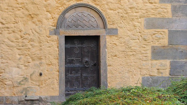 Tür an der Stiftskirche - Stift Fischbeck