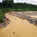 Waste and river pollution, Cote d'Ivoire