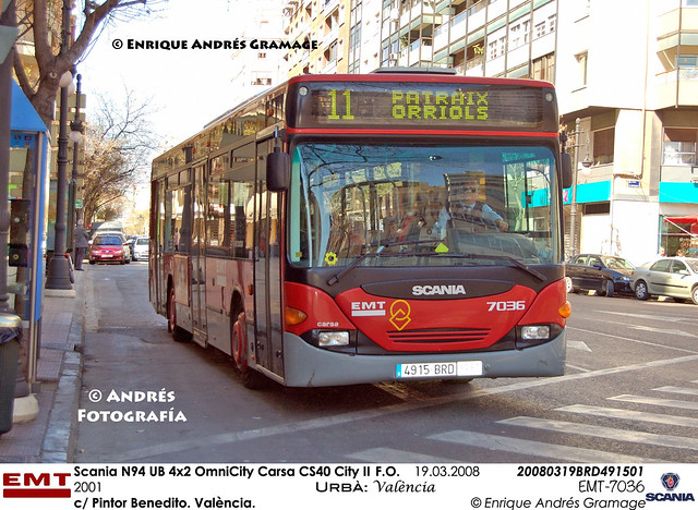 Scania N94 UB 4x2 OmnniCity Carsa CS40 City II F.O.