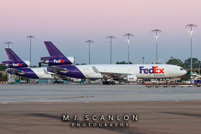 N590FE N619FE FedEx | McDonnell Douglas MD-11F | Memphis International Airport