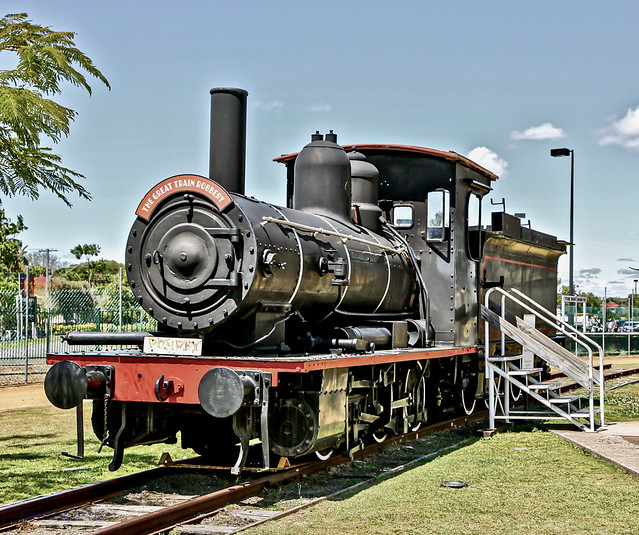 Steam train. Pompey 398, 6D131/2 class.
