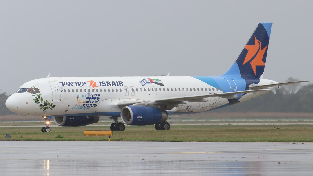 4X-ABF Israir Airlines Airbus A320-232