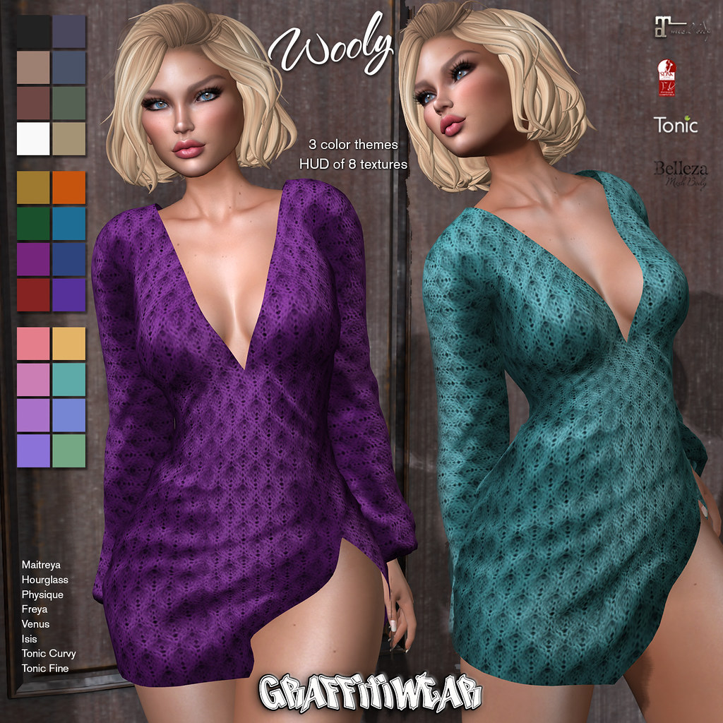 Wooly Dress Ad