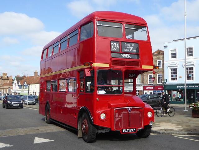 1961 AEC Routemaster / Park Royal - RM597 / WLT 597 - London Transport - Thame 27Sep20