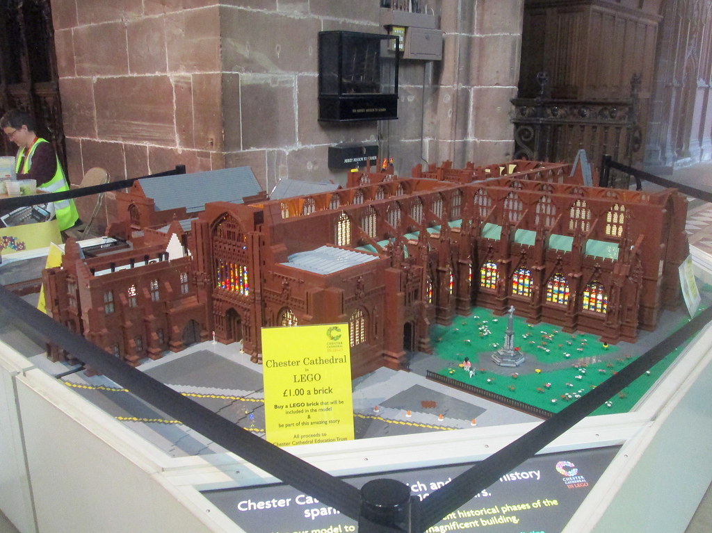 Model Chester Cathedral Lego Unfinished. | jackdeightonsf Flickr