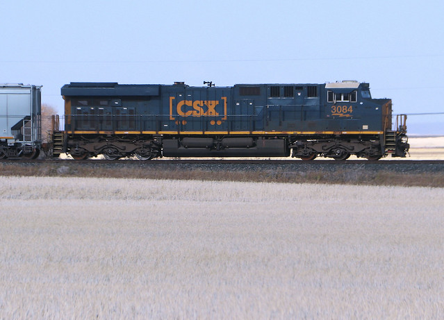 CSX #3084  -  Pusher End of Train