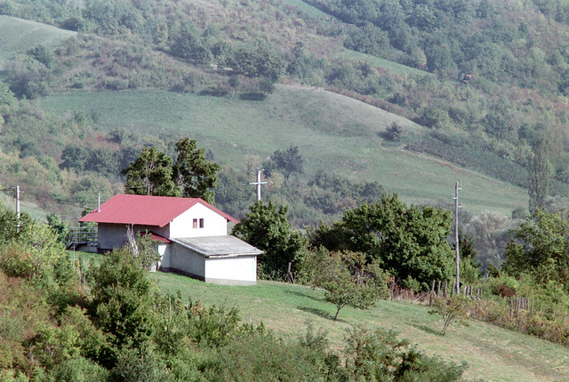 House on a ridge