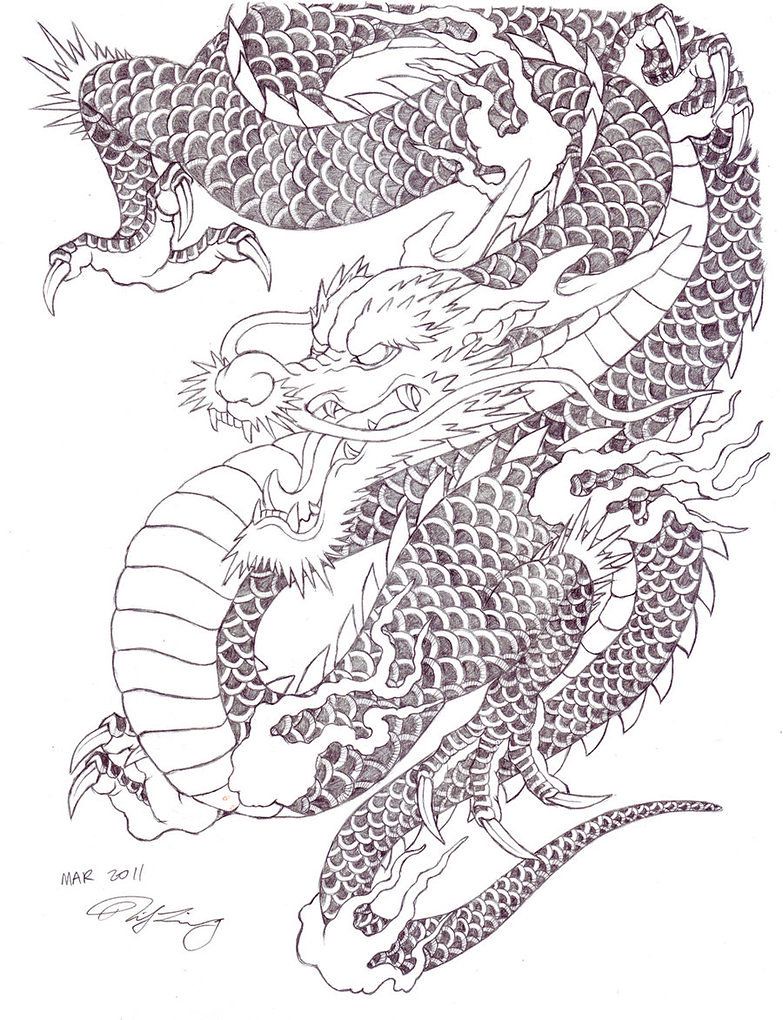 Dragon Tattoo  Small dragon tattoos Dragon sleeve tattoos Dragon tattoo  designs