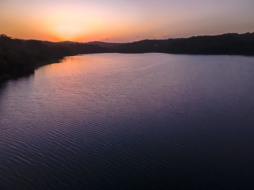 copacabana landscape sunset nature australia aerial newsouthwales nsw drone lagoon twilight coastal water outdoors waterscape sky centralcoast clearskies coast