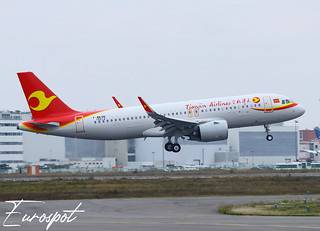 F-WWBN Airbus A320 Neo Tianjin Airlines