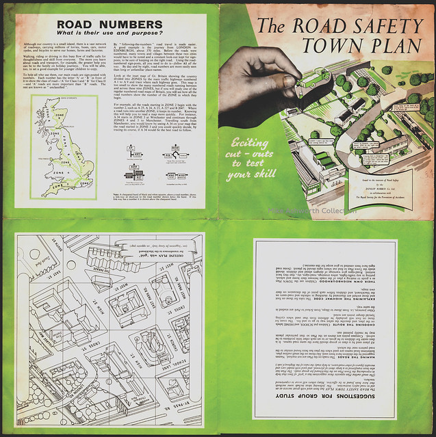 The Dunlop Rubber Company, Birmingham ; The Road Safety Town Plan, c1955