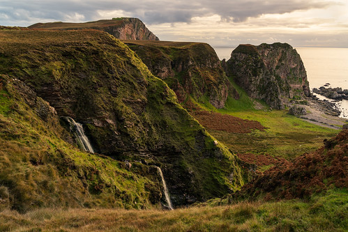 scotland islay oa theoa waterfall cliffs coast coastline sony a7r3 24105mm landscape