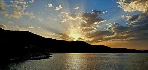 Kassiopi - Corfu - 2020-10-06 by BillyGoat75, sunset sky coastline kassiopi corfu ionianislands
