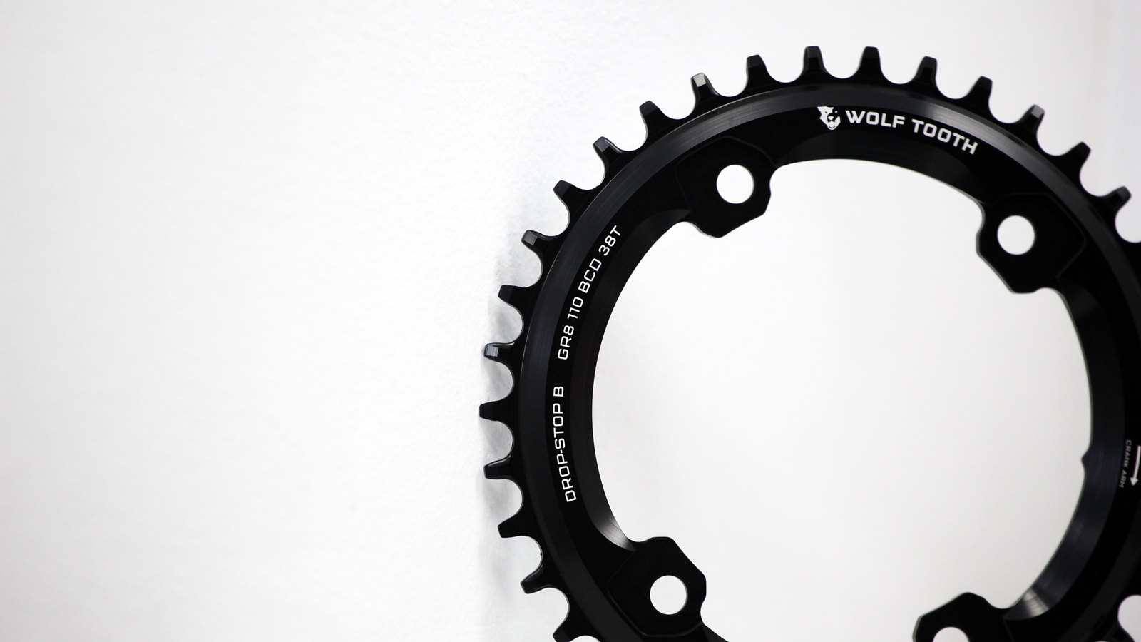 Wolf Tooth Components / Drop-Stop Chainring for Shimano GRX Crank