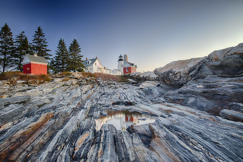 pemaquid lighthouse 207 maine bristolme sunrise bedrock